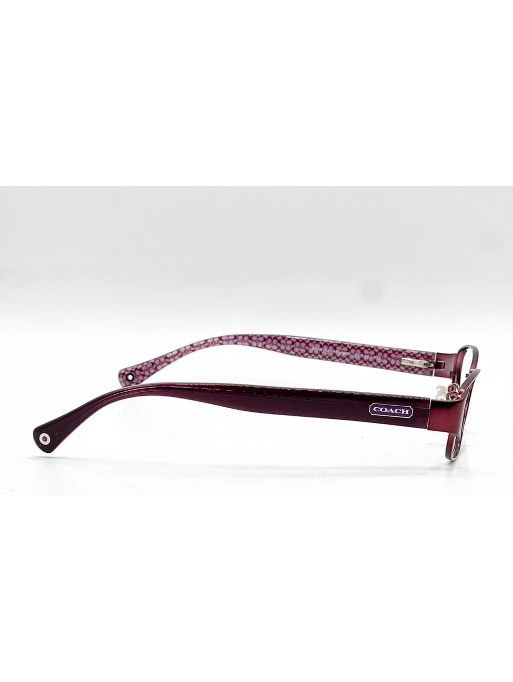 Coach HC 5018 9070 Satin Purple Butterfly Authentic Eyeglass Frames 53-15